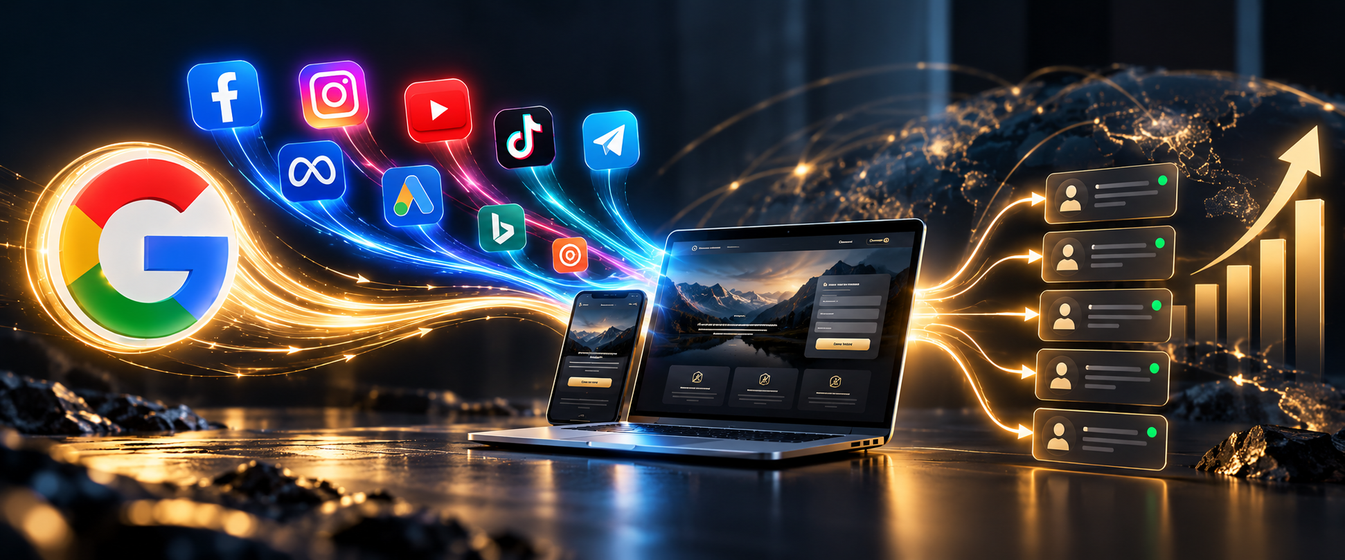 TRAFFIC7 customer acquisition system