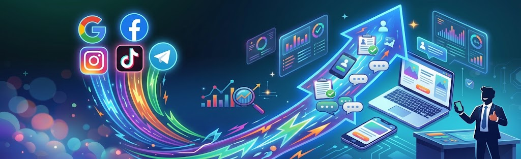 TRAFFIC7 — Google, Meta, Instagram, TikTok, Telegram і digital-аналітика